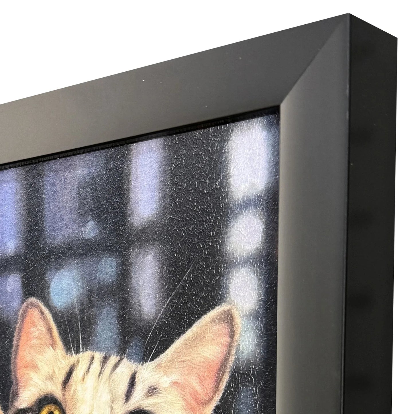 Happy Hour Blue Framed Wall Art