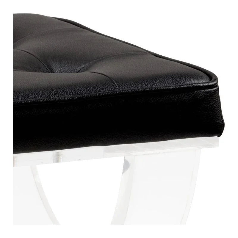 Harlow Acrylic Made Bedroom Bench - LOOMLAN - Wildwood - Bedroom Benches