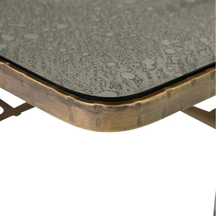Harvest Marble Topped Square Coffee Table - LOOMLAN - Furniture Classics - Coffee Tables