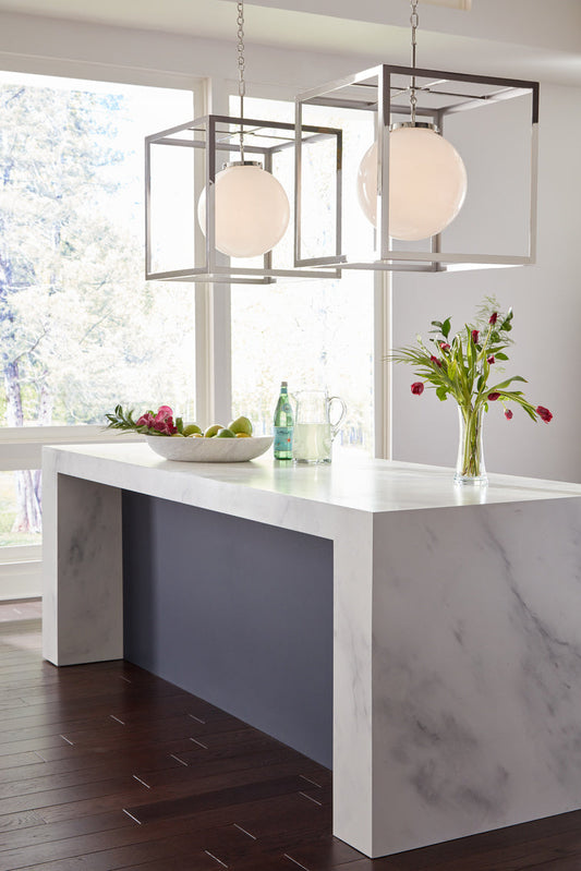 High Street Metal Square Chandelier