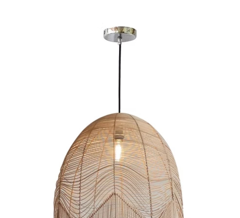 Hiku Hanging Lamp Rattan