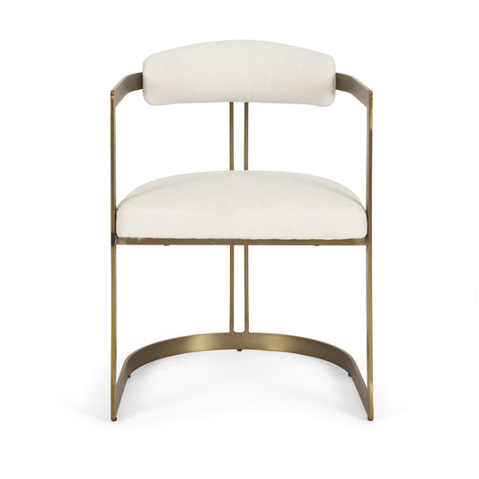 Hollyfield Cream Fabric Dining Chair (Set of 2)