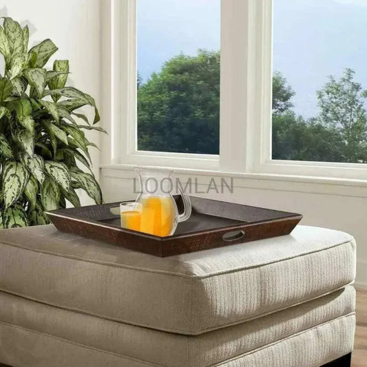 Homestead Ottoman Tray - LOOMLAN - Sunny D - Trays