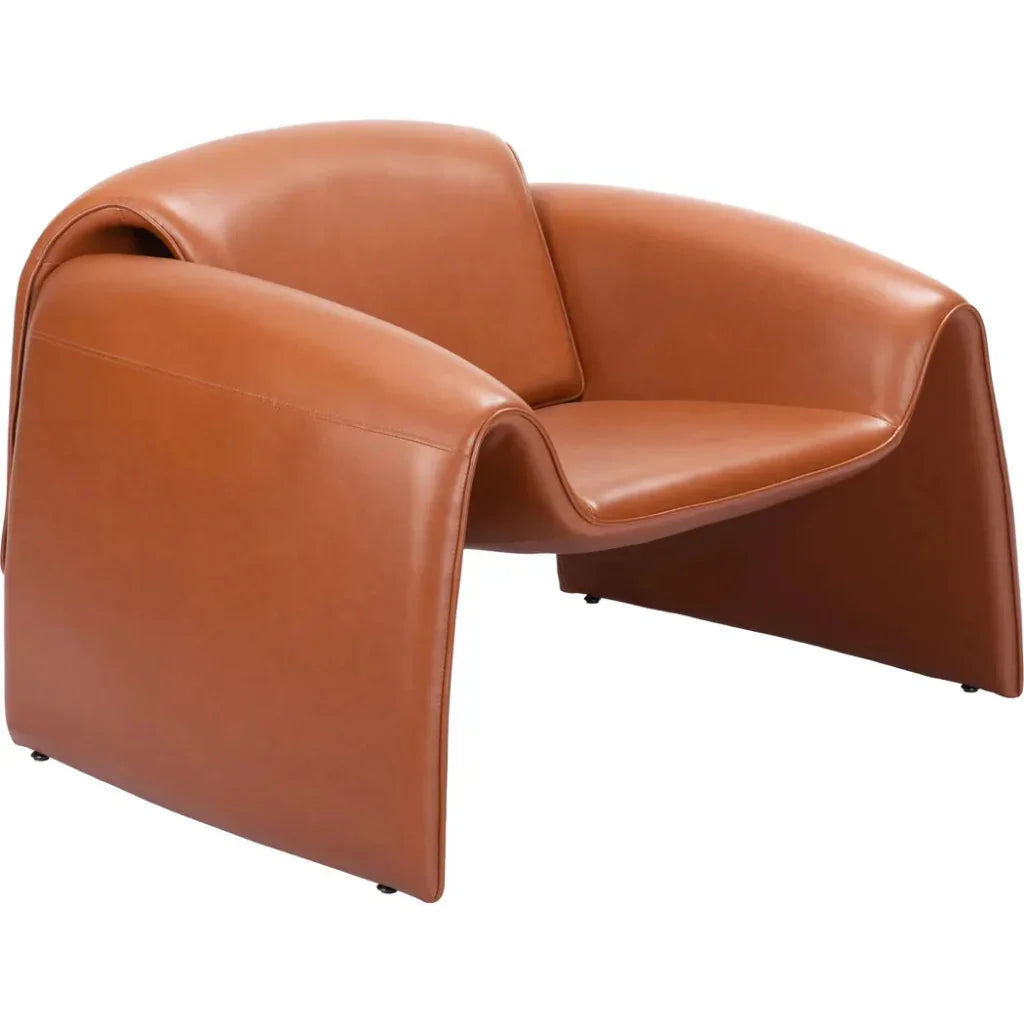 Horten Accent Chair Brown - LOOMLAN - Zuo Modern - Accent Chairs
