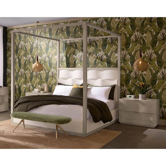 Hoyos Nightstand Soft Closing Drawers Handles - LOOMLAN - SUNPAN - Nightstands