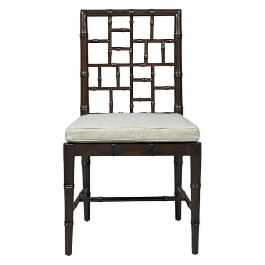 Hugo Linen Armless Side Chair - LOOMLAN - Accent Chairs