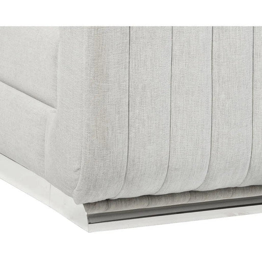 Hylan Fabric Platform Bed - LOOMLAN - SUNPAN - Beds