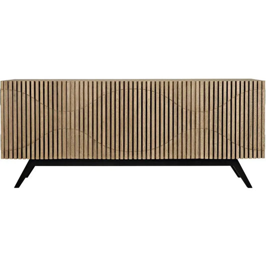 Illusion Four Doors Wood Sideboard