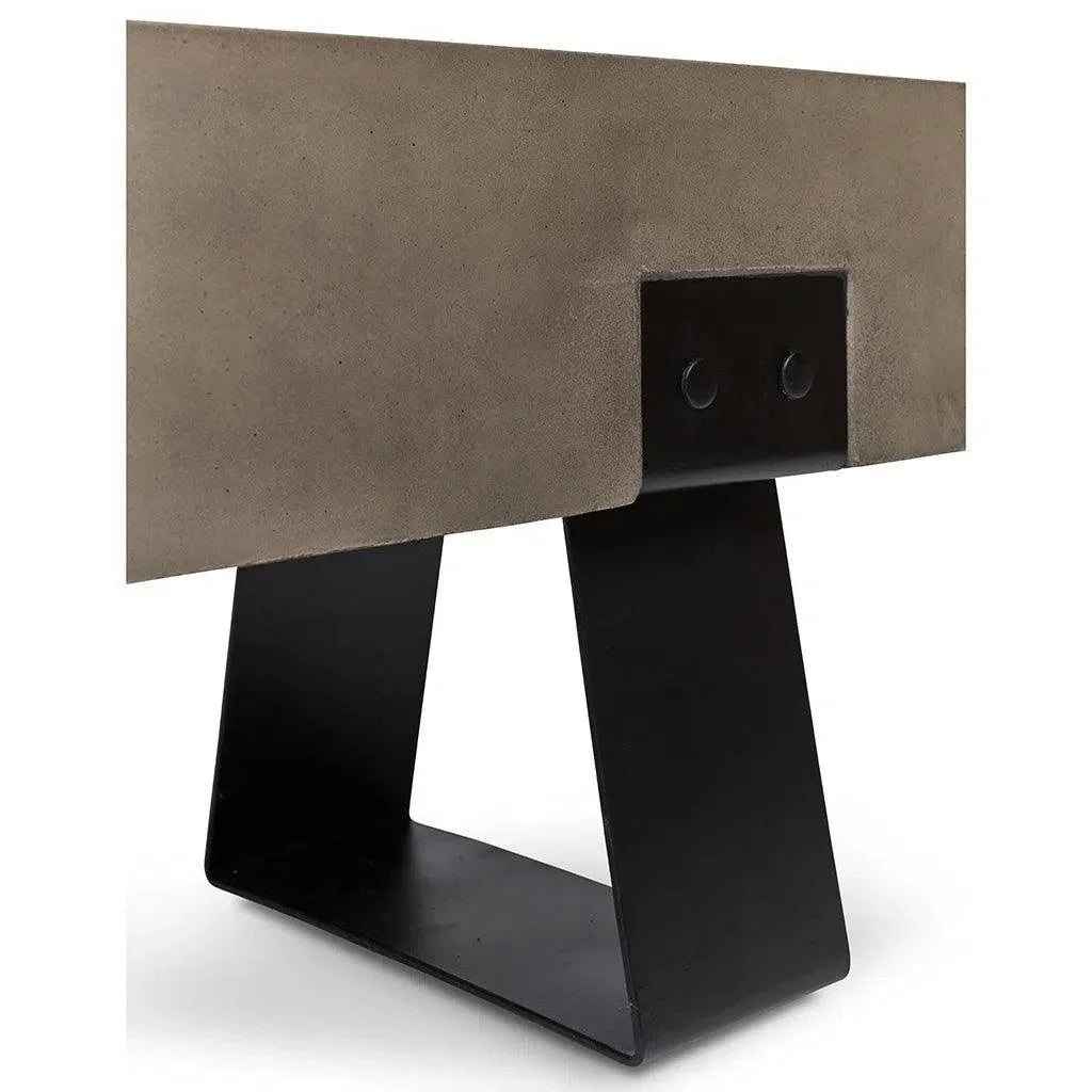 Industrial Fiber Reinforced Concrete Bench-Outdoor Benches-Urbia-LOOMLAN