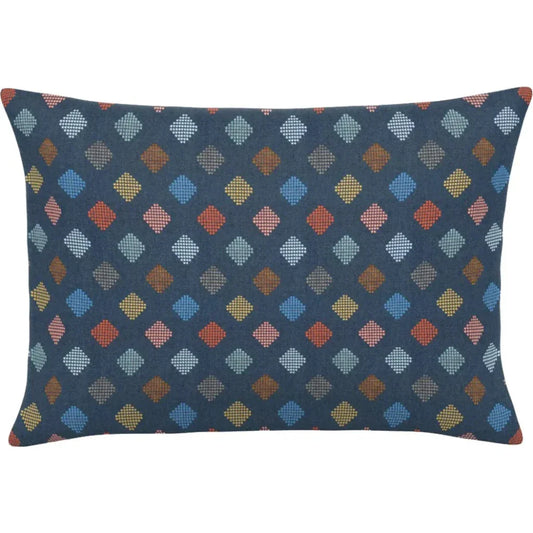 Infused Twilight Handmade Outdoor Pillow-Outdoor Pillows-Earnest Collection-20"x13" Lumbar-LOOMLAN