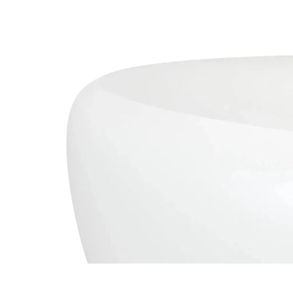 Iolite Concrete Outdoor Round Coffee Table-Outdoor Coffee Tables-SUNPAN-LOOMLAN