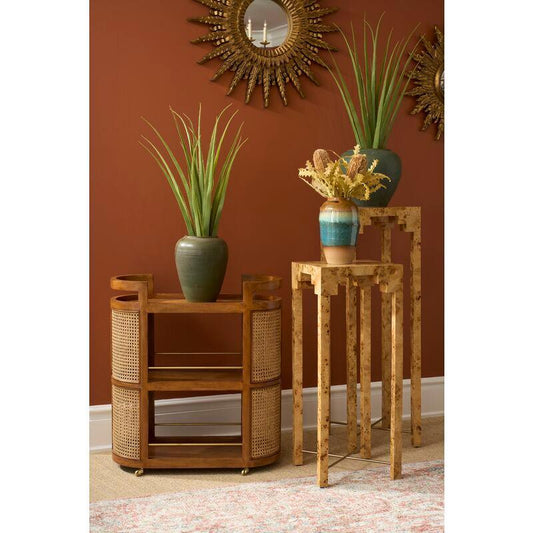 Japanese Ceramic Made Green Planter - LOOMLAN - Chelsea House - Planters