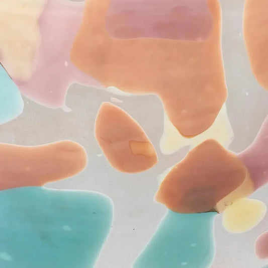 Jaspe Glass Watercolor Bowl