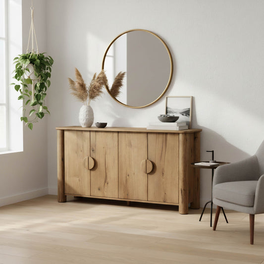 Jasper Natural Wooden Sideboard
