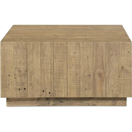 Jasper Reclaimed Pine Brown Rectangular Coffee Table - LOOMLAN - Moe's Home - Coffee Tables