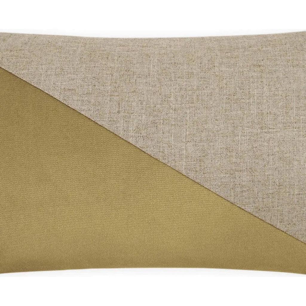 Jefferson Lumbar Maize Brown Throw Pillow Insert - LOOMLAN - D.V. Kap - Throw Pillows