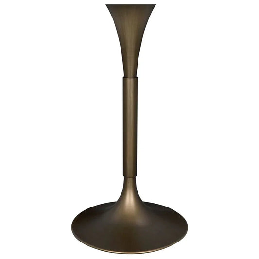 Jman Industrial Steel Base Round Bar Table - LOOMLAN - Noir - Bar Tables