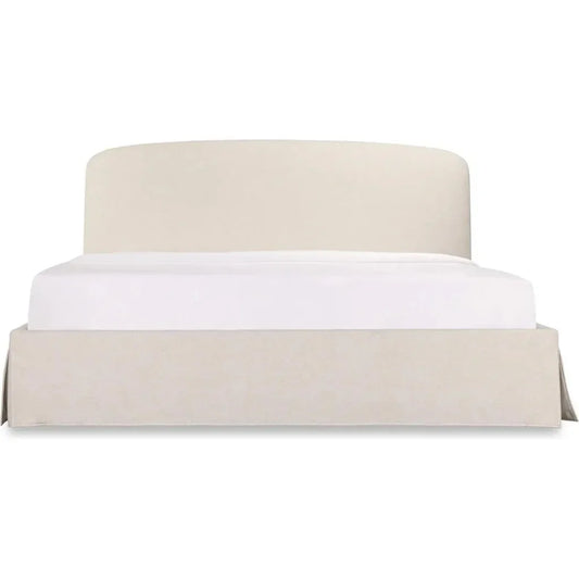 Joan Performance Ivory Bed With Storage - LOOMLAN - Moe's Home - Beds
