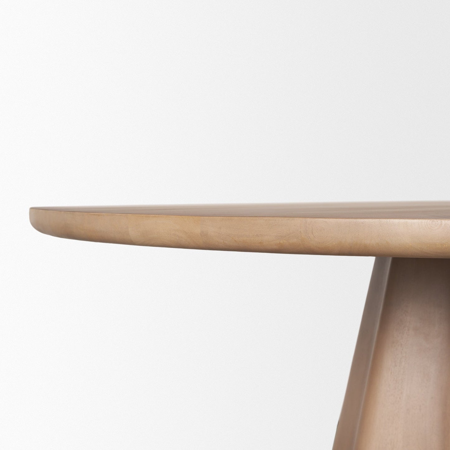 Jovani Wooden Round Dining Table-Dining Tables-Mercana-LOOMLAN