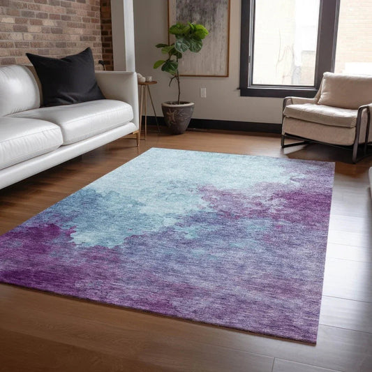 Julian Sky Washable Indoor - Outdoor Rug - LOOMLAN - LOOMLAN Rugs - Outdoor Rugs