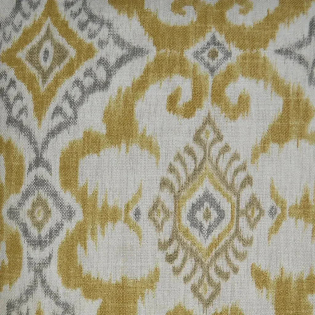 Kantha Yellow Throw Pillow With Insert - LOOMLAN - D.V. Kap - Throw Pillows