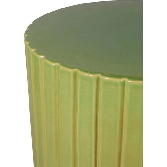 Kara Accent Table - Green Outdoor End Table - LOOMLAN - Seasonal Living - Outdoor Side Tables