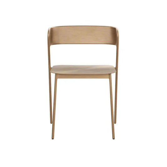 Keanu Powder Coated Iron Dining Chair - LOOMLAN - SUNPAN - Dining Chairs