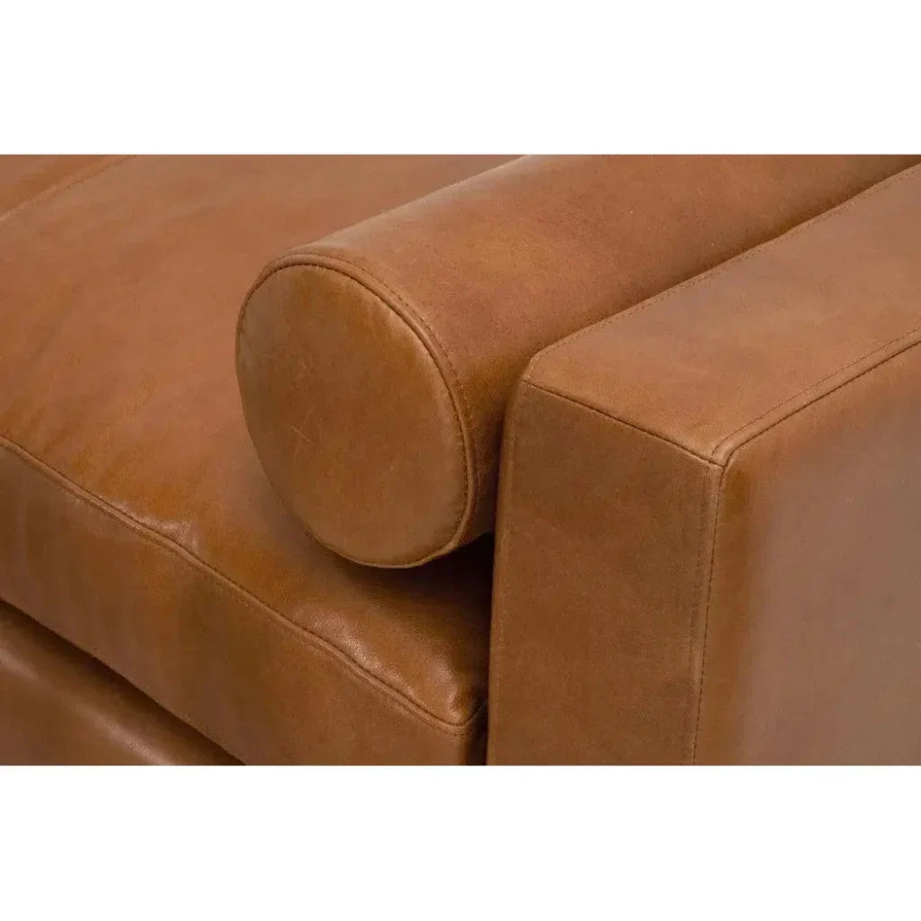 Keaton Daybed Grain Leather Down & Feather - LOOMLAN - Essentials For Living - Sofas & Loveseats