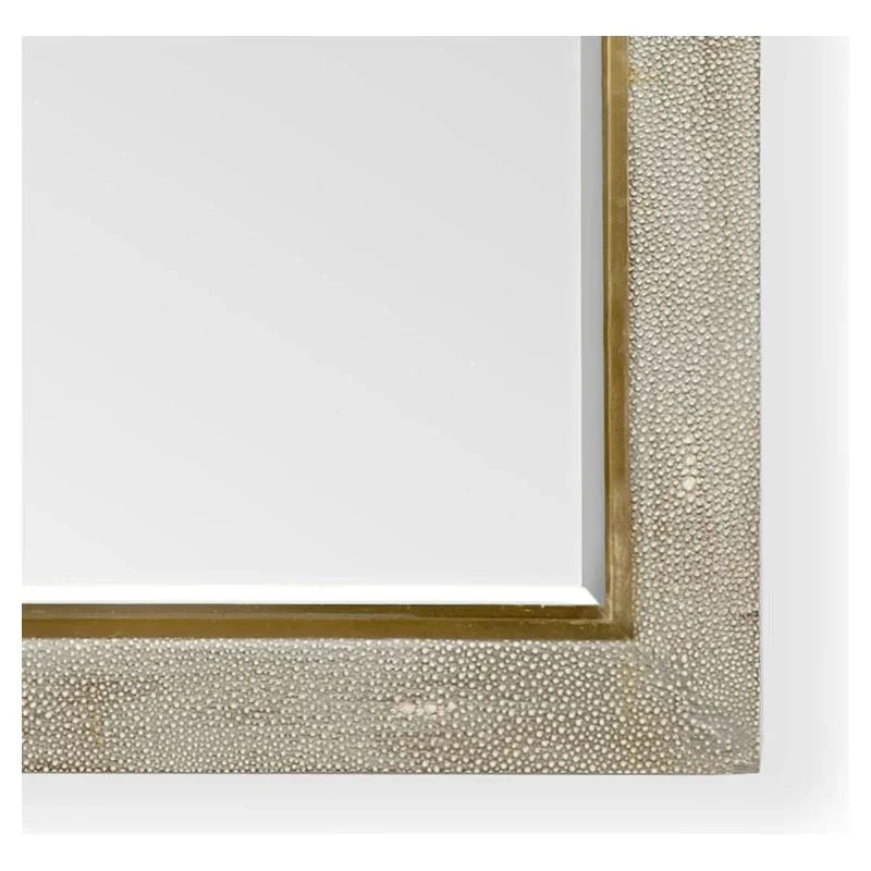 Kensington Wood Framed Wall Mirror - Gray - LOOMLAN - Chelsea House - Wall Mirrors