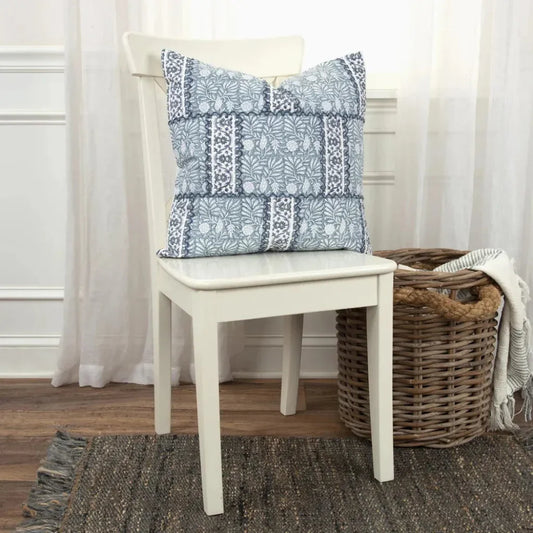 Kira Light Teal Throw Pillow Down Insert - LOOMLAN - LOOMLAN - Throw Pillows