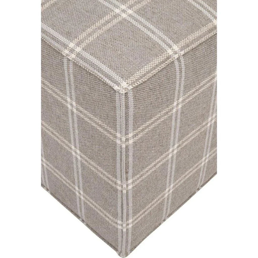 Knox Versatile Performance Fabric Accent Cube - LOOMLAN - Essentials For Living - Poufs and Stools