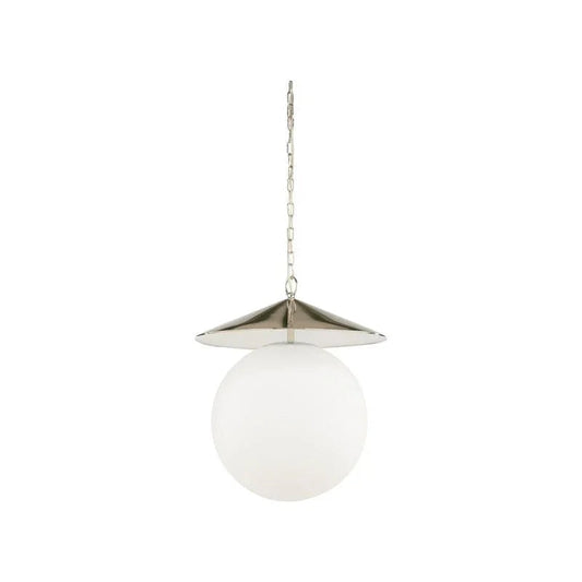 Kyoto Modern Nickel Design Pendant - LOOMLAN - Wildwood - Pendants
