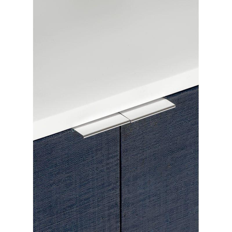 La Costa Navy Rectangular Side Table - LOOMLAN - Wildwood - Side Tables