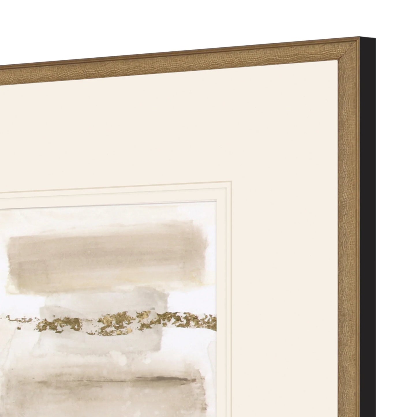 La Torre I Wood Metallic Framed Wall Art 3PC