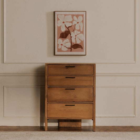 Lachlan Brown Soft - Close Drawer Chest - LOOMLAN - Moe's Home - Chests