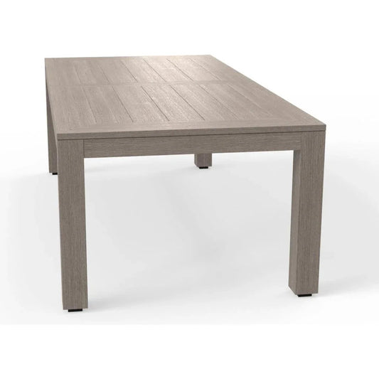 Laguna Aluminum Extendable Outdoor Table-Outdoor Dining Tables-Sunset West-LOOMLAN