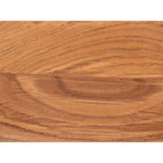 Laila Chair, Teak with Leather - LOOMLAN - Noir - Dining Chairs