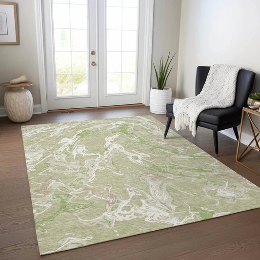 Lani Aloe Washable Indoor-Outdoor Rug-Outdoor Rugs-LOOMLAN Rugs-LOOMLAN