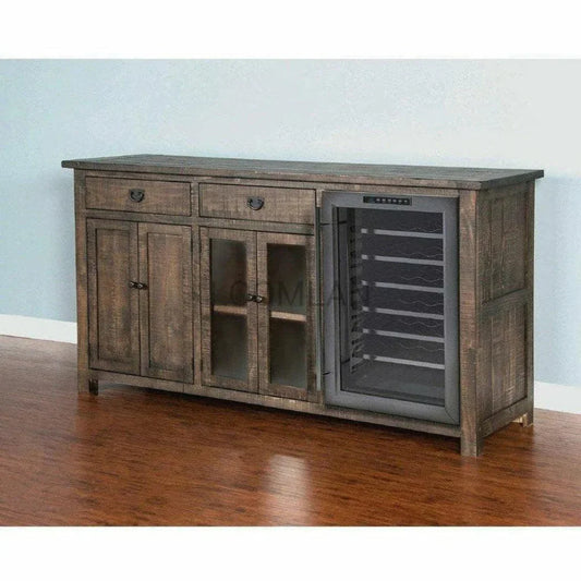 Large Credenza Home Bar for Wine Fridge - LOOMLAN - Sunny D - Sideboards