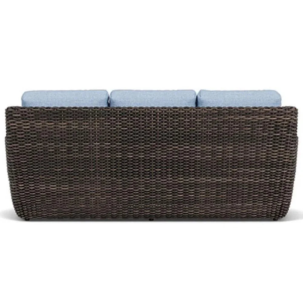 Largo Sofa All Weather Wicker Furniture Made USA - LOOMLAN - Lloyd Flanders - Outdoor Sofas & Loveseats