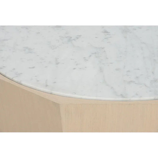Laurence Marble Top Coffee Table - LOOMLAN - Wildwood - Coffee Tables