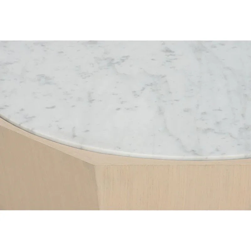 Laurence Marble Top Coffee Table - LOOMLAN - Wildwood - Coffee Tables