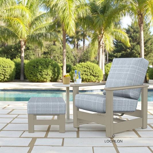 Leeward Deep Seat Hidden Motion Arm Chair