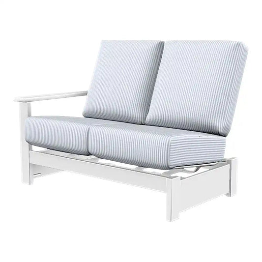 Leeward MGP Hidden Motion Right Arm Two-Seat Sectional-Outdoor Modulars-Telescope-LOOMLAN