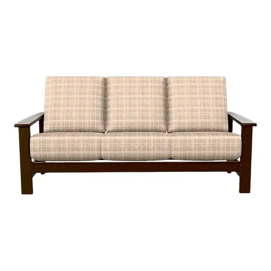 Leeward Marine Grade Polymer Deep Cushion Sofa - LOOMLAN - Telescope - Outdoor Sofas & Loveseats