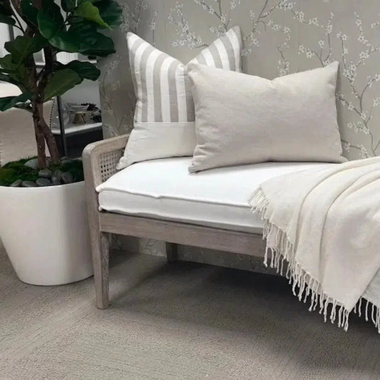 Leone Bench LiveSmart Performance Down & Feather - LOOMLAN - Essentials For Living - Bedroom Benches