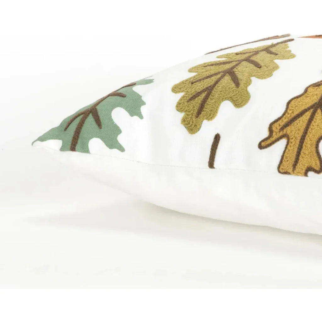 Levi Ivory Lumbar Pillow With Insert - LOOMLAN - LOOMLAN - Throw Pillows