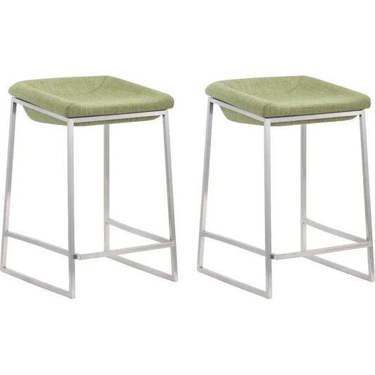Lids Counter Stool (Set of 2) Green