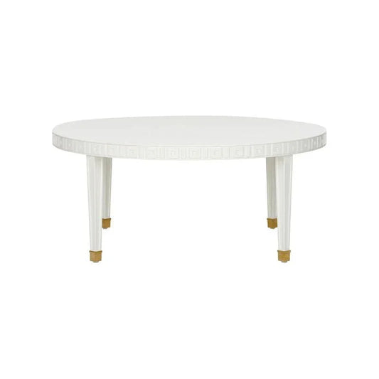 Lindsay Street Round Cocktail Table - LOOMLAN - Chelsea House - Coffee Tables