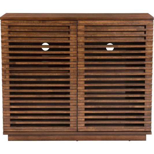 Linea Walnut Cabinet - LOOMLAN - Zuo Modern - Accent Cabinets